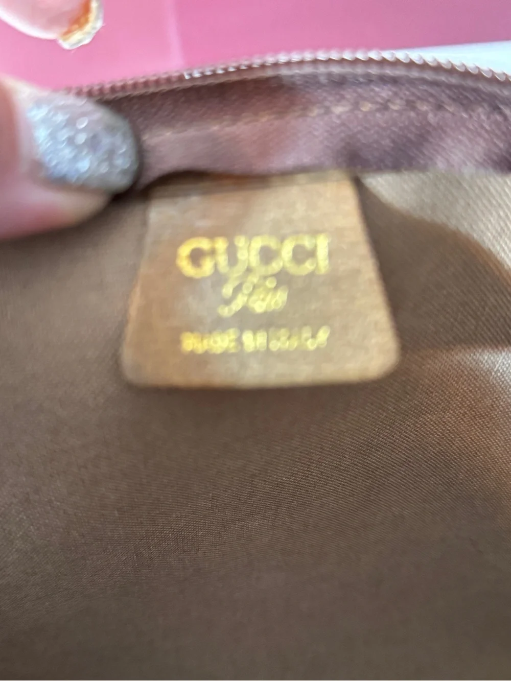 Authentic Gucci GG Supreme Canvas Tote with Green-Red Web Straps